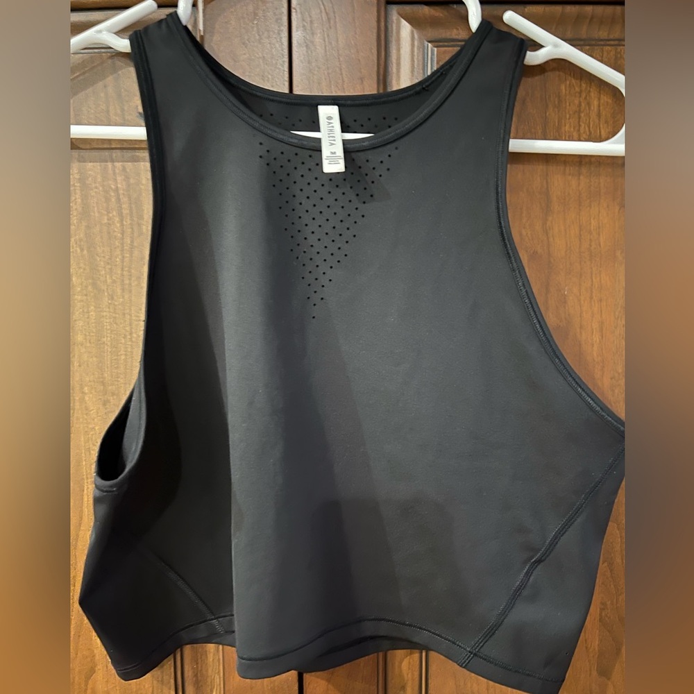 Athleta black accelerate tank